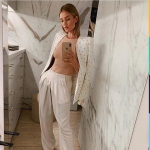 NWT Boston Proper High Neck Bodysuit M XS